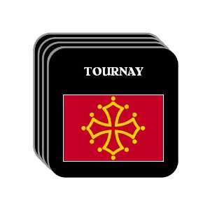  Midi Pyrenees   TOURNAY Set of 4 Mini Mousepad Coasters 