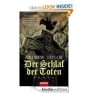 Der Schlaf der Toten Roman (German Edition) Andrew Taylor, Monika 