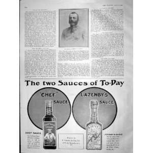   1904 ARCHDUKE FREDERICK AUSTRIA LAZENBY SAUCE LONDON