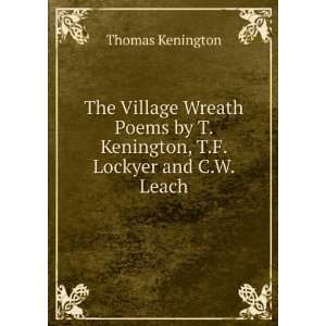  Lockyer and C.W. Leach Thomas Kenington  Books