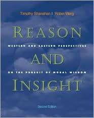 Reason and Insight Western and Eastern Perspectives on the Pursuit of 