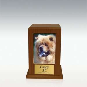 Walnut Tower Pet Cremation Urns   Medium   Free Shipping