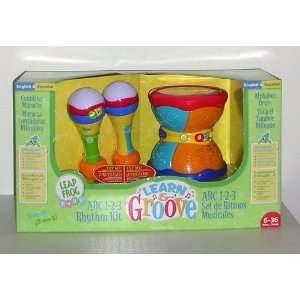  Learn & Groove Rhythem Kit Drum & Maracas Toys & Games