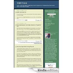  Tort Talk: Kindle Store: Tort Talk