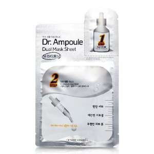   Dr. Ampoule Dual Mask Sheet   Brightening Ampoule Complex Beauty