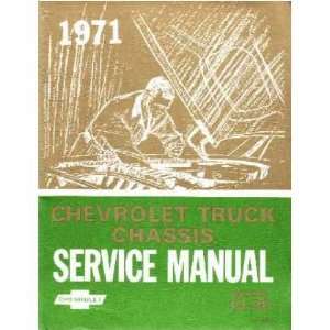    1971 CHEVY C/K 10 30 LIGHT TRUCK Service Manual Book: Automotive