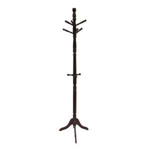  Home Source Industries AF9709 Coat Stand, Mahogany: Home 