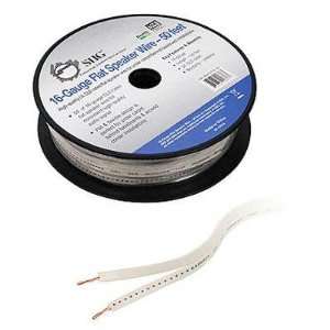  Quality Flat Speaker Wire   50 Feet By Siig Electronics
