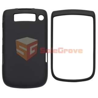 HARD RUBBER CASE COVER FOR BLACKBERRY TORCH 9800 NEW  