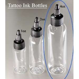  4oz Empty Ink Bottle with Twist Top 