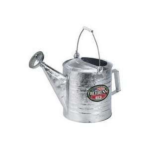  GALVANIZED HOT DIPPED WATERING CAN, Color STEEL; Size 8 