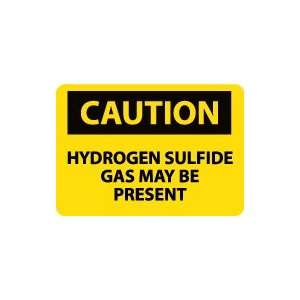  OSHA CAUTION Hydrogen Sulfide Gas May Be Present Safety 