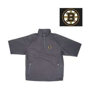   Boston Bruins Official Pullover Windshirt   BOSTON BRUINS BLACK Large