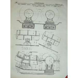    1877 Engineering Verdon Canal Syphon Valley St Paul