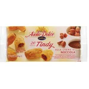 Asolo Dolce Tindy Hazelnut Cream Filled Puff Pastries   3.5oz