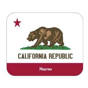    US State Flag   Nuevo, California (CA) Mouse Pad: Everything Else