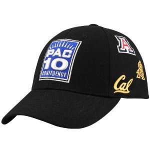  Top of the World Pac 10 Conference All Over Black Hat 