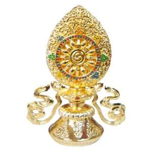  Feng Shui Dharmachakra Wheel (Brass) 