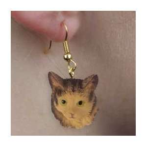  Brown Tabby Maine Coon Cat Earrings Hanging: Everything 