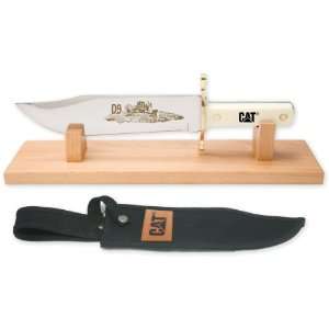   91 C403SD CAT Bowie Knife with Presentation Stand