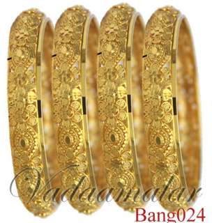   gold plated Bangles Indian Bollywood Bracelets India Bangle for Sarees