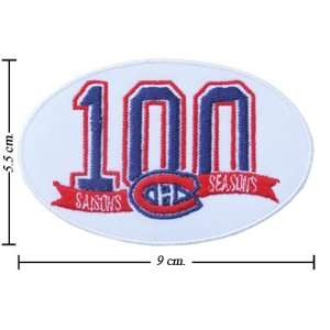  3pcs Montreal Canadiens Logo II Embroidered Iron on 