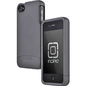   Gray EDGE PRO Hard Shell Slider Case for iPhone 4/4S: Electronics