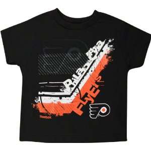   Flyers Black Toddler In Stick Tive T Shirt