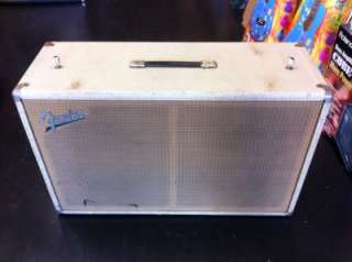 1963 Fender Bandmaster Blond Amplifier Head & 2x12 Cabinet Tube Amp 63 