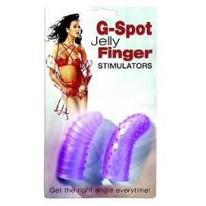  G Spot Jelly Fingers Purple