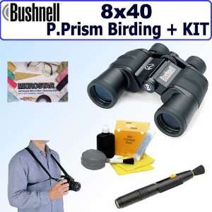   8x40 Porro Prism Birding Binocular + Accessory Kit