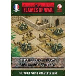  Flames of War   French: Tirailleurs Heavy Artillery 