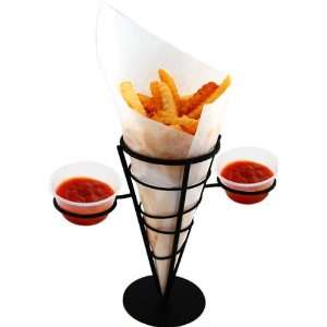  FOUR   Wire French Fries Holder: Kitchen & Dining