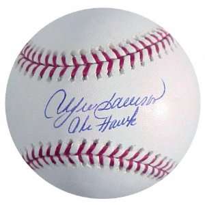  Andre Dawson Autographed Baseball  Details: The Hawk 