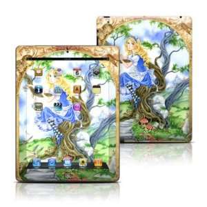 Alices Tea Time Design Protective Decal Skin Sticker for Apple iPad 