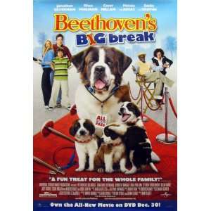  Beethovens Big Break Poster 27 x 40 (approx 