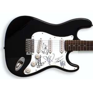  Underoath Autographed Signed Guitar 