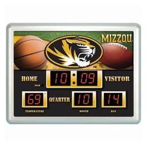   Tigers MIZZOU MU NCAA 14 X 19 Scoreboard Clock