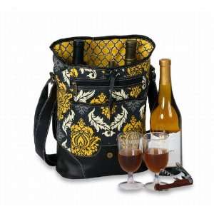  Contemporary Wine & Beverage Insulated 2 Bottle Carrier 