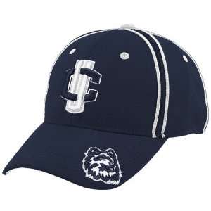   Huskies (UConn) Navy Blue Overdrive 1Fit Hat: Sports & Outdoors
