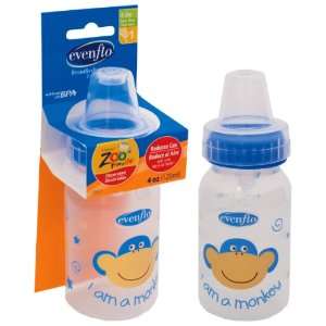   1334111 3 Count 4 Oz Zoo Friends BPA Free Plastic Bottles Baby