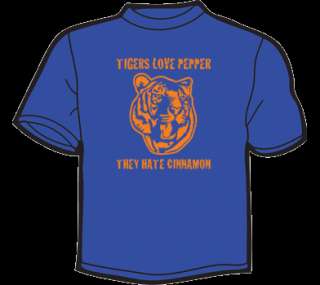 TIGERS LOVE PEPPER T Shirt MENS hangover baby carlos  