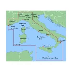    Garmin Bluechart XEU012R, Italy   West Coast, Micro SD Electronics