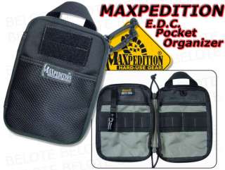Maxpedition 0246 EDC Pocket Organizer BLACK 0246B *NEW*  