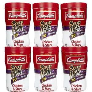 Campbells Soup At Hand Ready to Serve Chicken & Stars   8 Pack