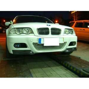   Fiber Front Lip Spoilers For BMW E46 3 Series 1998 2002 M3 Bumpers