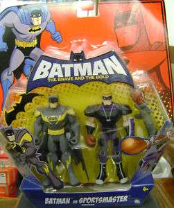 BATMAN BRAVE AND THE BOLD BATMAN VS SPORTSMASTER *NU*  