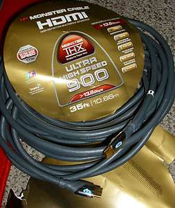 Monster Cable THX 900 35 HDMI A/V Cable 050644546020  