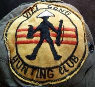 Vietnam War Boonie Hat with Patches     