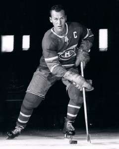 Classic Emile Butch Bouchard Canadiens Photo  